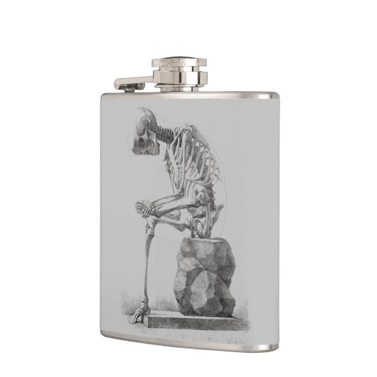 Halloween Skeleton Sitting Anatomy Heupfles (Links)