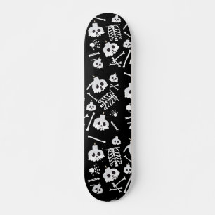 Halloween Skeleton Skull Bot Patroon Persoonlijk Skateboard