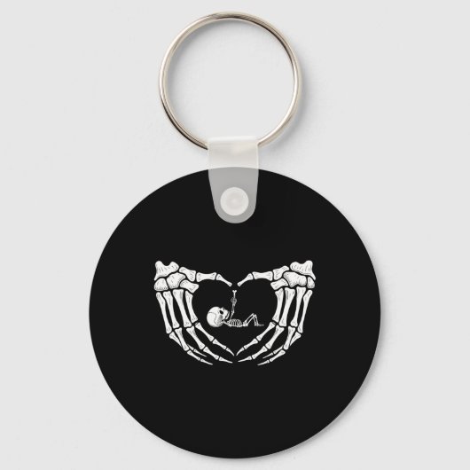 Halloween Skeleton Sleutelhanger (Voorkant)