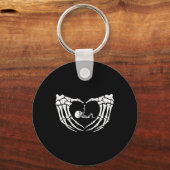 Halloween Skeleton Sleutelhanger (Voorkant)