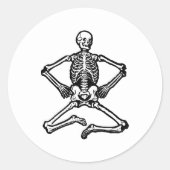 Halloween Skeleton Stickers (Voorkant)