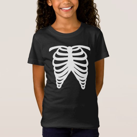 Halloween Skeleton T-shirt (Voorkant)