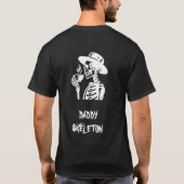 Halloween skeleton T-shirt (Achterkant)