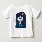 Halloween Skeleton T-Shirt (Voorkant)