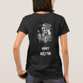 Halloween skeleton T-shirt "Mommy Skeleton" (Achterkant)