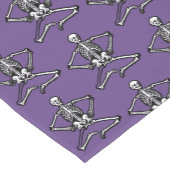 Halloween Skeleton Table Runner Korte Tafelloper (Hoek)