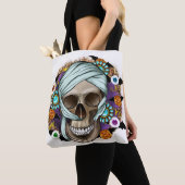 Halloween Skeleton Tote Bag (Dichtbij)