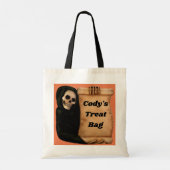 Halloween Skeleton Tote Bag (Achterkant)