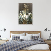 Halloween, Skeleton Violinist en Ghosts Canvas Afdruk (Insitu (Slaapkamer))