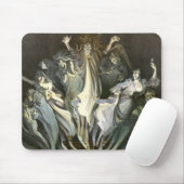 Halloween, Skeleton Violinist en Ghosts Muismat (Met muis)