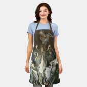  Halloween, Skeleton Violinist en Ghosts Schort (Gedragen)