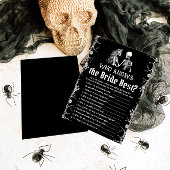 Halloween Skeleton Wie kent de bruid beste spel Kaart