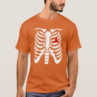 Halloween Skeleton Yoga jongen T-shirt