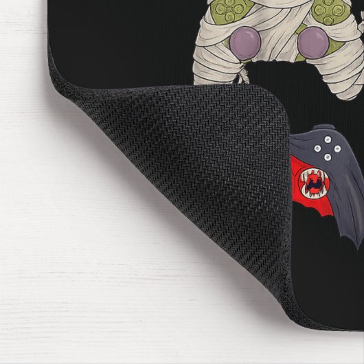 Halloween Skeleton Zombie Gaming Controllers  Muismat (Hoek)