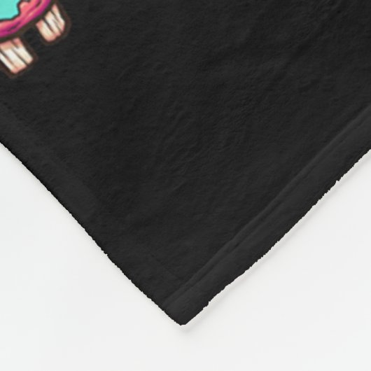 Halloween Skeleton Zombie Gaming Controllers Mummy Fleece Deken (Hoek)