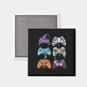 Halloween Skeleton Zombie Gaming Controllers Mummy Magneet (Voorkant / Achterkant)