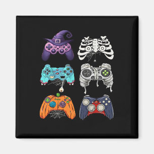 Halloween Skeleton Zombie Gaming Controllers Mummy Magneet