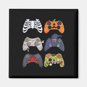 Halloween Skeleton Zombie Gaming Controllers Mummy Magneet