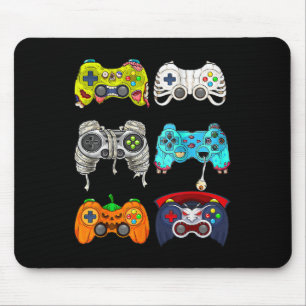 Halloween Skeleton Zombie Gaming Controllers Mummy Muismat