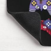 Halloween Skeleton Zombie Gaming Controllers Mummy Muismat (Hoek)