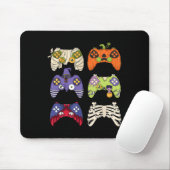 Halloween Skeleton Zombie Gaming Controllers Mummy Muismat (Met muis)