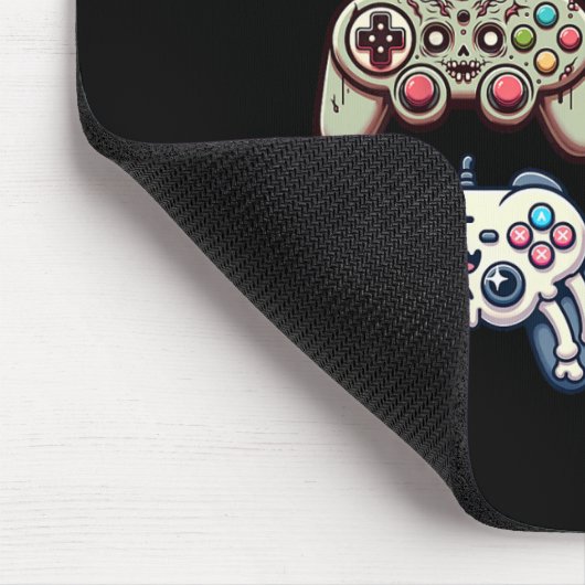 Halloween Skeleton Zombie Gaming Controllers Mummy Muismat (Hoek)