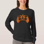 Halloween Skeleton Zombie Gaming Controllers Mummy T-shirt (Voorkant)