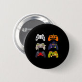 Halloween Skeleton Zombie Gaming Controllers  Ronde Button 5,7 Cm (Voorkant /achterkant)