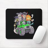 Halloween Skeleton Zombie Monster Truck Vampire Bo Muismat (Met muis)