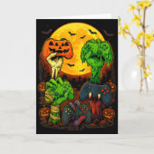 Halloween Skeleton Zombie Mummy Gaming Controller Kaart (Gele Bloem)