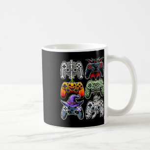 Halloween Skeleton Zombie Mummy Gaming Controllers Koffiemok