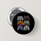 Halloween Skeleton Zombie Mummy Gaming Controllers Ronde Button 5,7 Cm (Voorkant /achterkant)