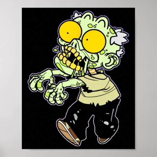 Halloween Skeleton Zombie Speelse Kostuums Verzame Poster (Voorkant)