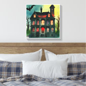 Halloween Skeletons Canvas Afdruk (Insitu (Slaapkamer))
