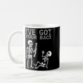 Halloween Skeletons Ive Got Your Back Costume Men  Koffiemok (Links)
