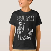 Halloween Skeletons Ive Got Your Back Costume Men  T-shirt (Voorkant)