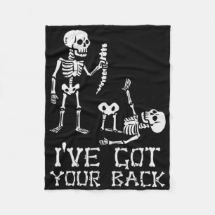Halloween Skeletons Ive Got Your CK Kostuum Mannen Fleece Deken