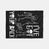 Halloween Skeletons Ive Got Your CK Kostuum Mannen Fleece Deken (Voorkant (Horizontaal))