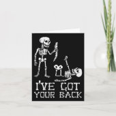 Halloween Skeletons Ive Got Your CK Kostuum Mannen Kaart (Voorkant)