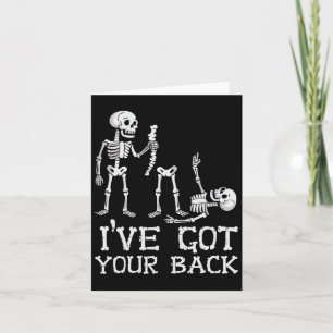 Halloween Skeletons Ive Got Your CK Kostuum Mannen Kaart