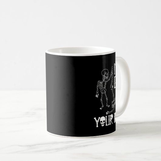 Halloween Skeletons Ive Got Your CK Kostuum Mannen Koffiemok (Voorkant rechts)