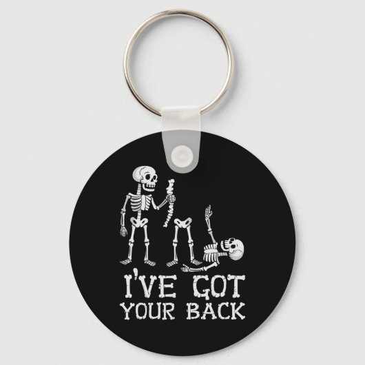 Halloween Skeletons Ive Got Your CK Kostuum Mannen Sleutelhanger (Voorkant)