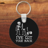 Halloween Skeletons Ive Got Your CK Kostuum Mannen Sleutelhanger (Voorkant)