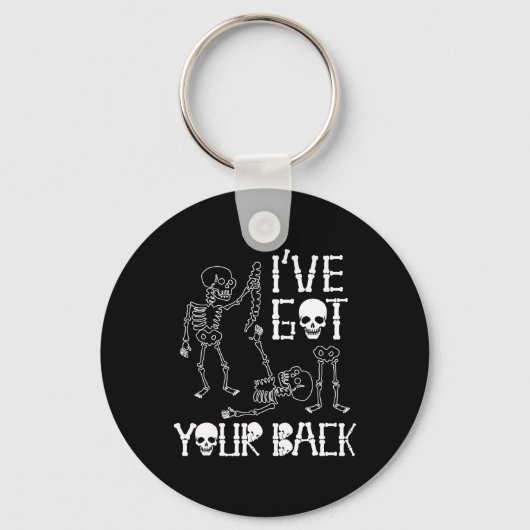 Halloween Skeletons Ive Got Your CK Kostuum Mannen Sleutelhanger (Voorkant)