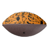 Halloween Skeletons Macabre Dance American Football (Gedraaid 270)