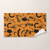 Halloween Skeletons Macabre Dance Bad Handdoek (Handdoek)