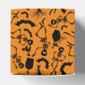 Halloween Skeletons Macabre Dance Bedankdoosjes (Bovenkant)