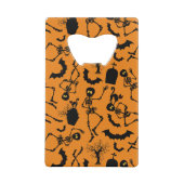 Halloween Skeletons Macabre Dance Creditkaart Flessenopener (Achterkant)