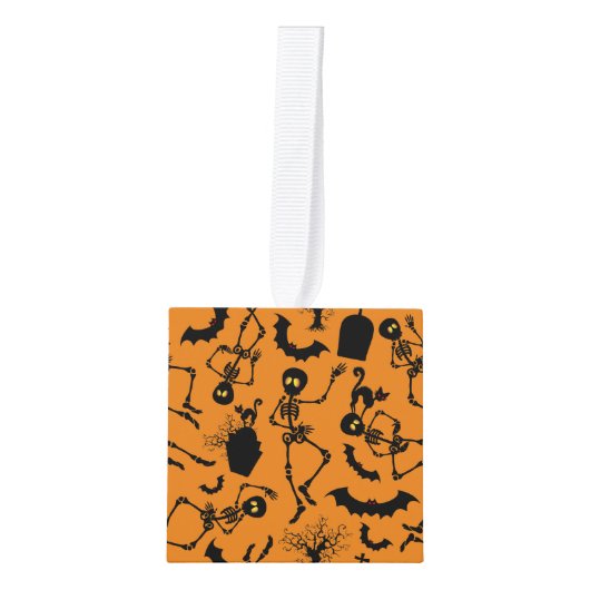 Halloween Skeletons Macabre Dance Decoratie (Voorkant)