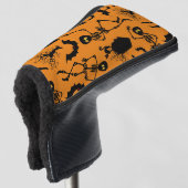 Halloween Skeletons Macabre Dance Golfheadcover (3/4 voorkant)